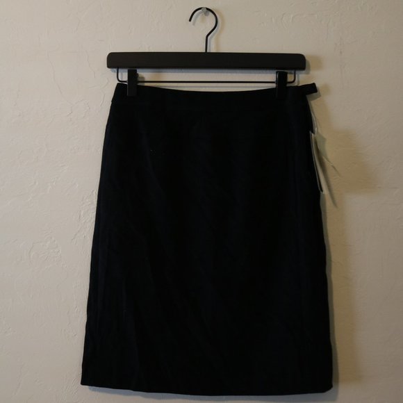 Harve Benard black suede skirt - Picture 1 of 5